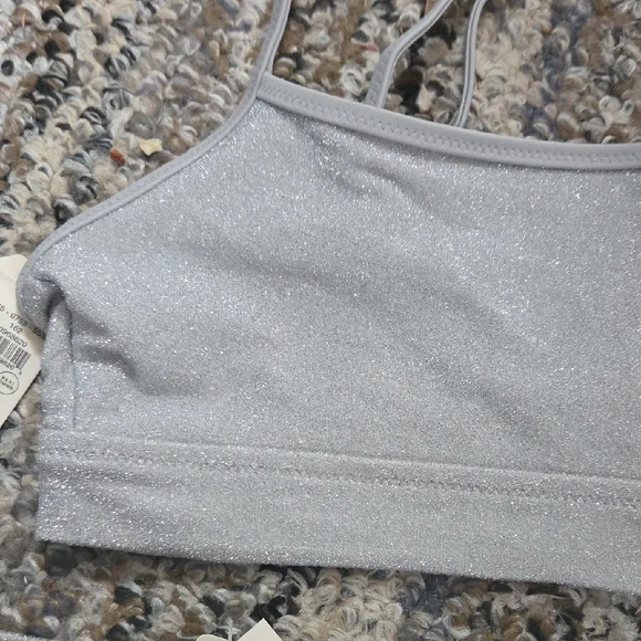 Aerie Gray Minimalist Bikini Swimwear - Picture 3 of 4